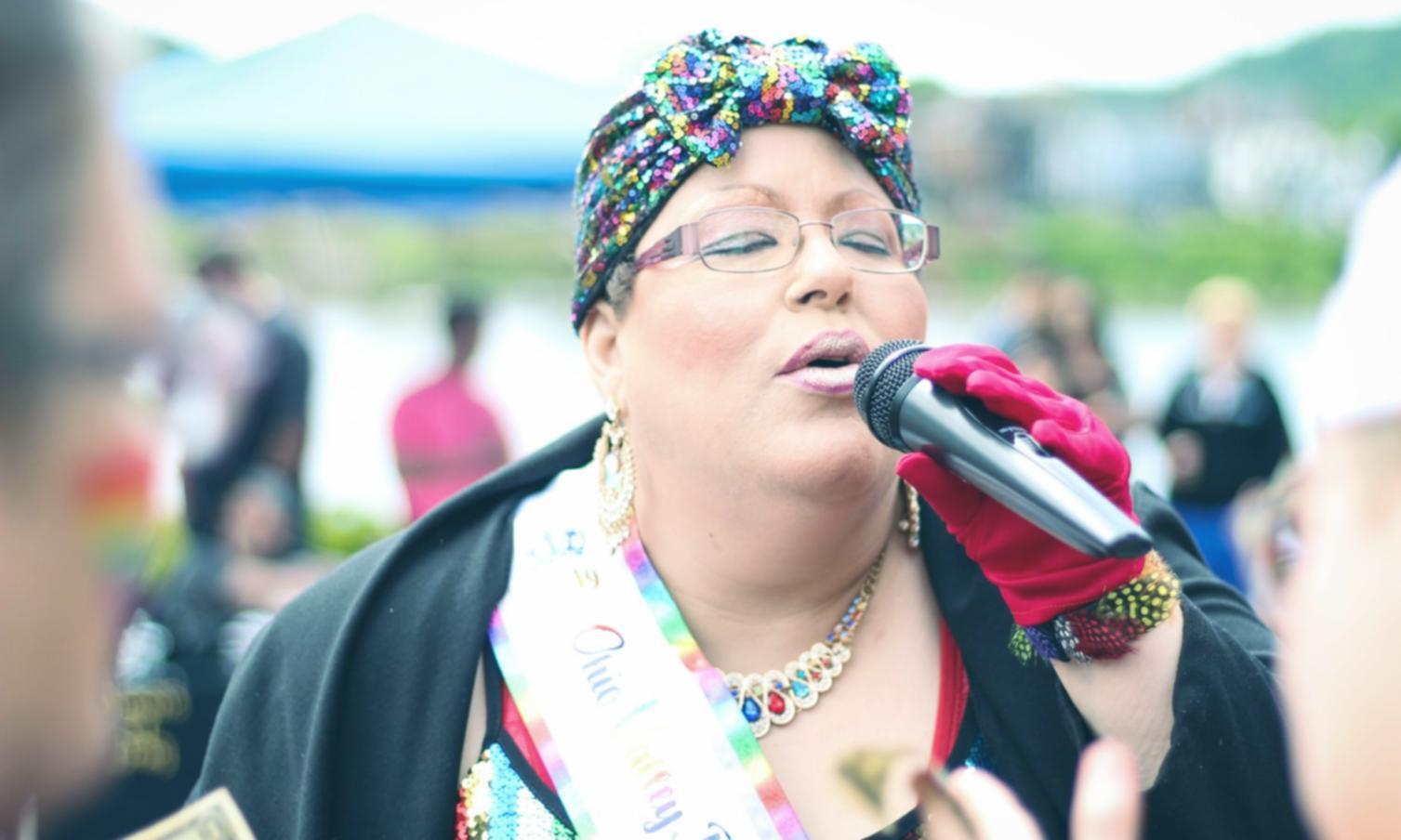 Music education session showing interactive timeline of musical movements and cultural influences